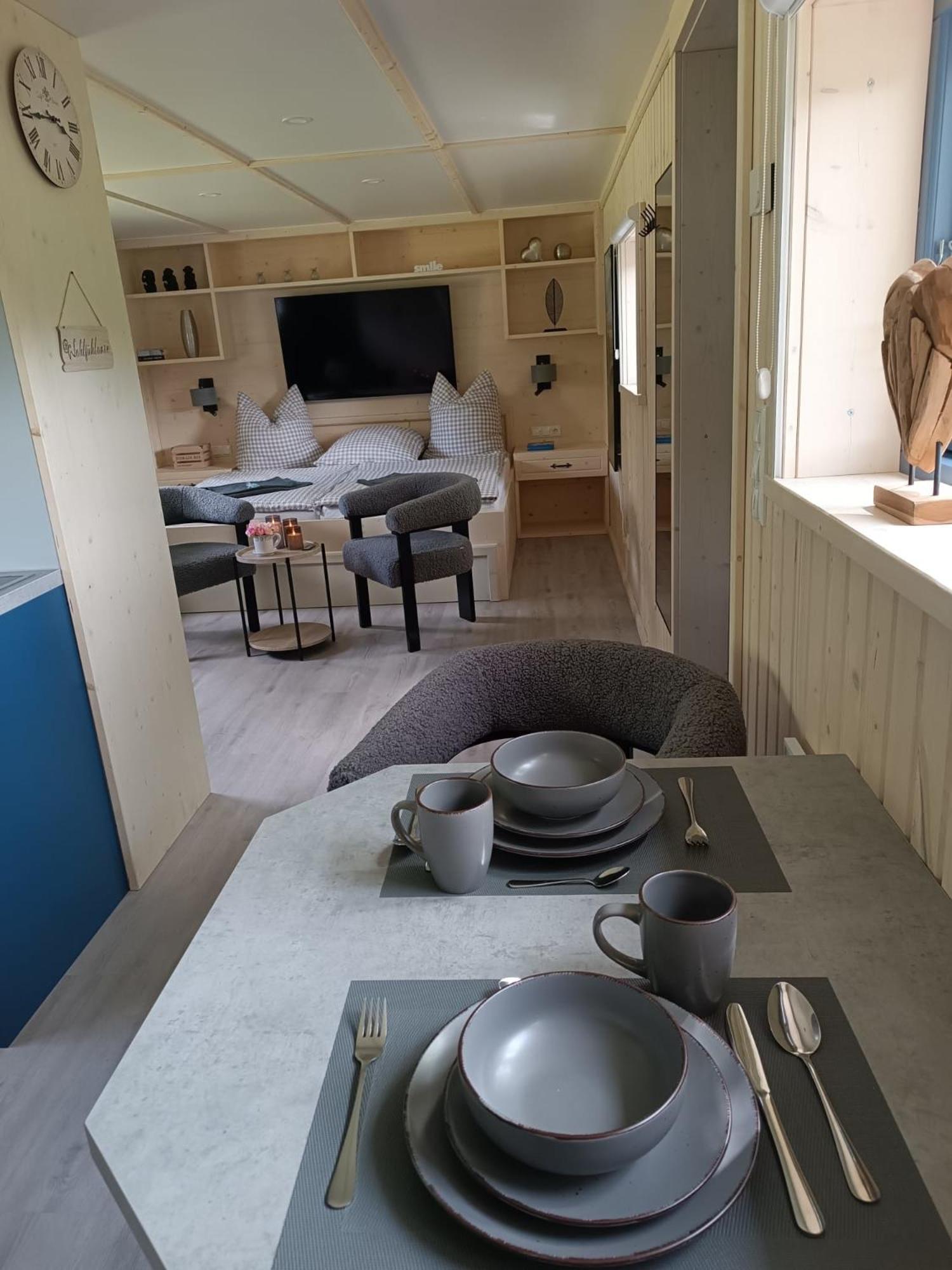 Tiny House & Alpaka-Erlebnis Im Ruhner Land - Naturidylle Pur Ziegendorf Luaran gambar